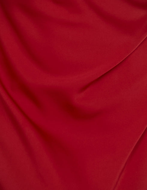 Niala Halter Satin Maxi Dress